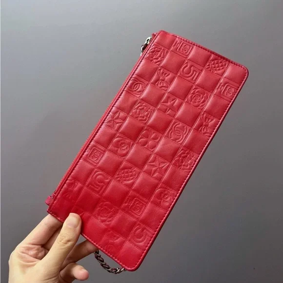 Chanel - red mini vintage bag purse - Picture 3 of 7